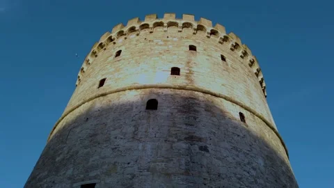 White Tower reveal8 Stock Footage 132705042