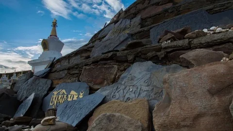 White tower slider motion Stock Footage 83800981