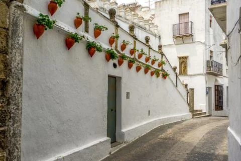 White town Foto stock