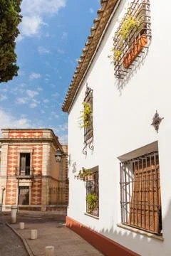 The White Towns in Spain Stock Photos