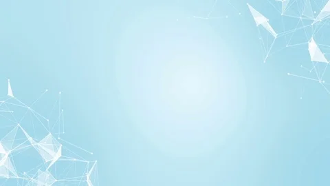 White transforming figures on the sides of the screen on a blue background Stock Footage 82791858