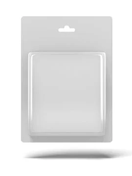 White Transparent  Package Stock-Illustration