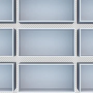 White tray top view Stock Illustration
