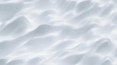 White trembling surface seamless loop 3D render animation Stock Footage 148459166