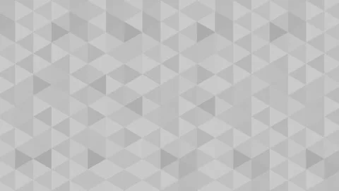 White Triangle loop shimmer 4K Stock Footage 255674923