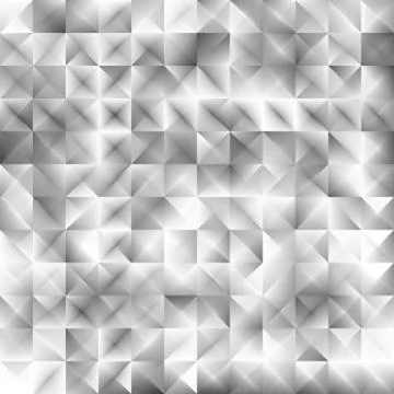 White triangle mosaic background Stock Illustration
