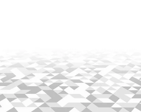 White triangle tiles texture, pattern background. 3d illustration Stock Illustration