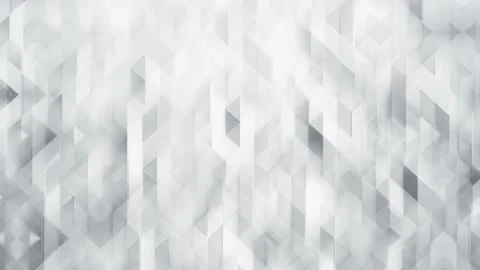 White Triangular Polygonal Abstract Background Stock Footage 135812509