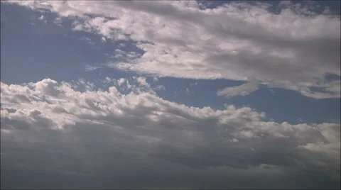 White tropical clouds time lapse, timelapse. n 2 Video stock 42972291
