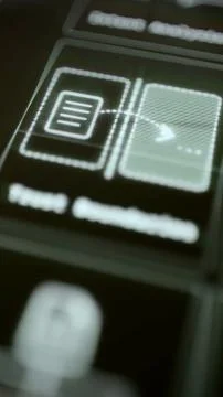 White trust divider between document and hatched screen region Stock Photos