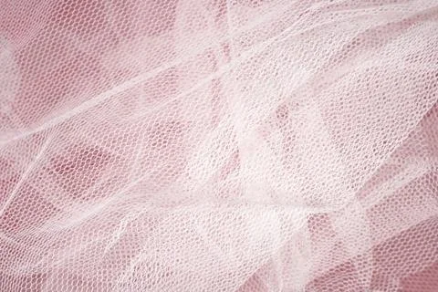 White tulle close up Stock Photos