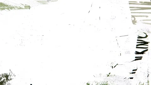 White Typography Print Grunge Texture Background Seamless Loop Vidéo 328386070