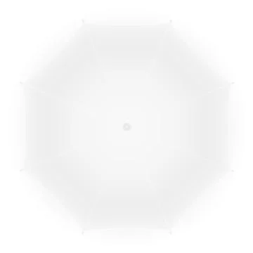 White umbrella vector illustration Stock Illustration