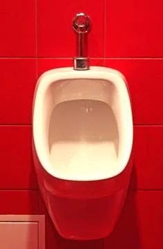 White urinal 스톡 사진
