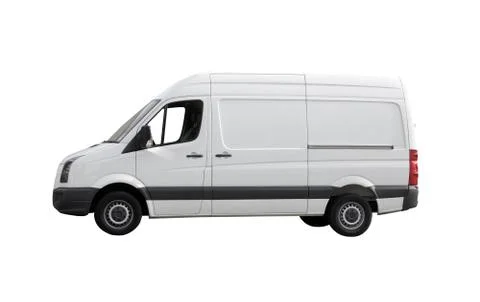 White van Stock Illustration