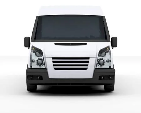 White van Stock Illustration