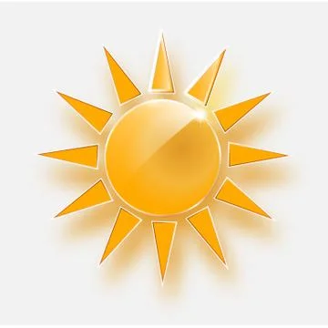 White vector background with sun burst effect - Vector Stock Illustration