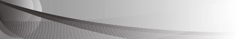 White vector background with wavy lines and dots Stock Illustration