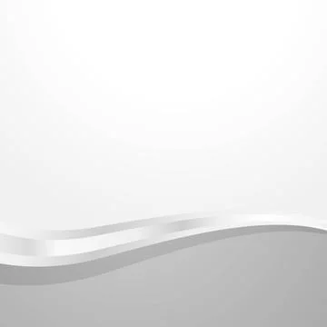 White vector background with wavy lines and dots White vector background w... Stock Photos