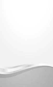 White vector background with wavy lines and dots White vector background w... Stock Photos