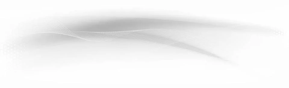 White vector background with wavy lines and dots White vector background w... Stock Photos