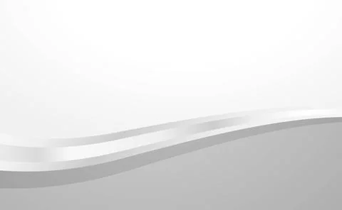 White vector background with wavy lines and dots White vector background w... Stock Photos