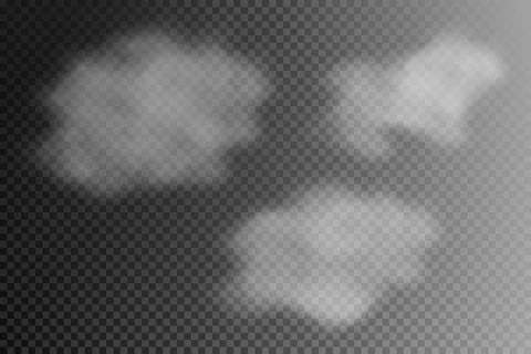 White vector cloudiness Stock Illustration