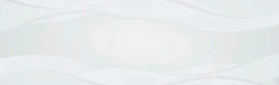 White vector panoramic background with wavy lines Stockillustratie