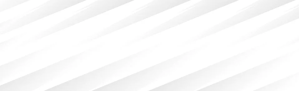 White vector panoramic background with wavy lines Illustrazione stock