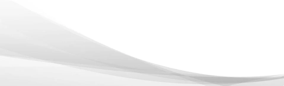 White vector panoramic background with wavy lines Stock Illustration