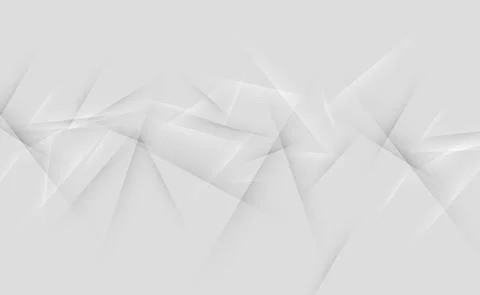 White vector panoramic background with wavy lines Stock Illustration