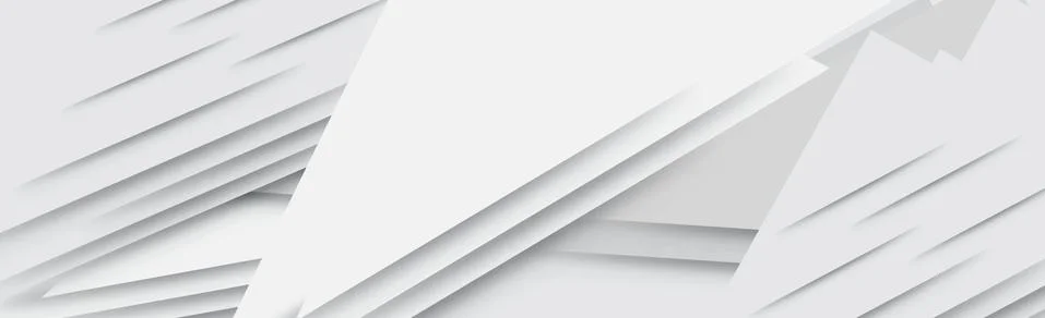 White vector panoramic background with wavy lines 스톡 일러스트