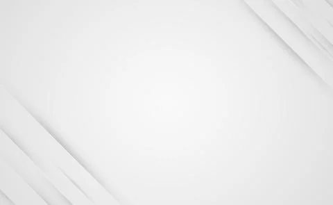 White vector panoramic background with wavy lines Stock Illustration