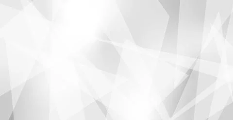 White vector panoramic background with wavy lines Stockillustratie