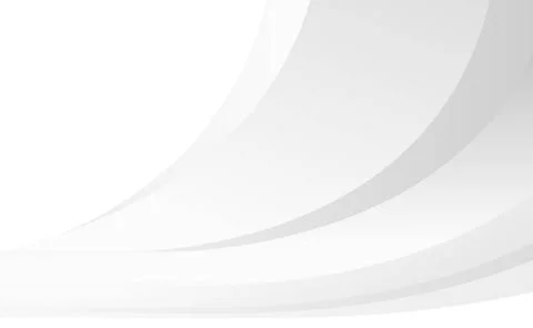 White vector panoramic background with wavy lines White vector panoramic b... Foto stock