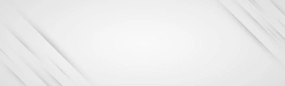 White vector panoramic background with wavy lines White vector panoramic b... Stock Photos