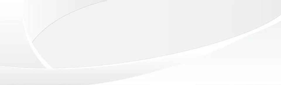 White vector panoramic background with wavy lines White vector panoramic b... Stock Photos