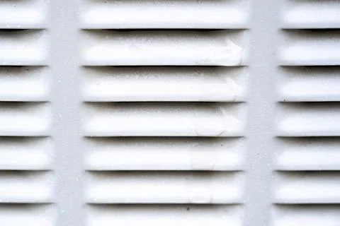 White Vent Grid Texture Background Stock Photos