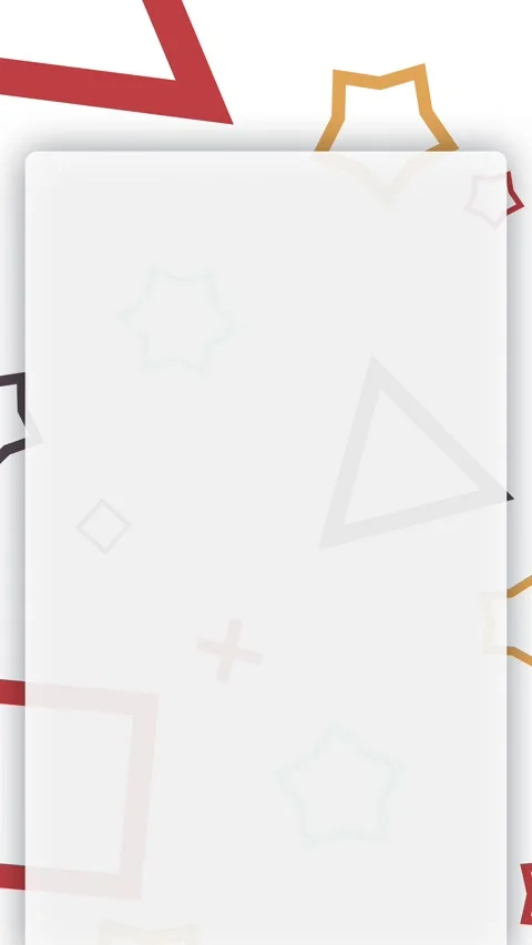 White Vertical abstract animated geometric shapes backround for social media, st Vídeos de archivo 281065230