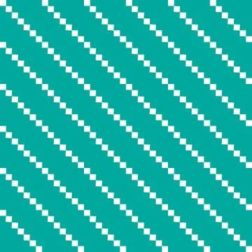 White vertical balls on a green background geometry Stock Illustration