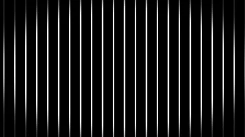White vertical line pattern seamless loop animation with open close motion. Stock Footage 336330139