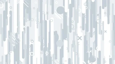 White Vertical Lines and Shapes Stock Footage 152740531