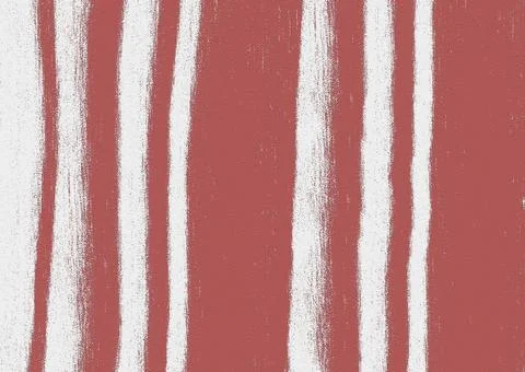 White vertical stripes alternating with red stripes creating modern pattern Stock Photos