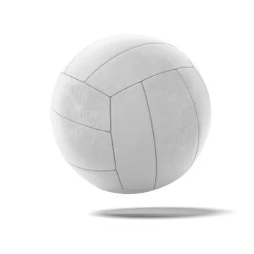 White volleyball Illustration