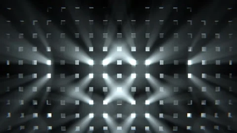 White Volumetric Lighting Background VJ Loop l 4K Stock Footage 297248554