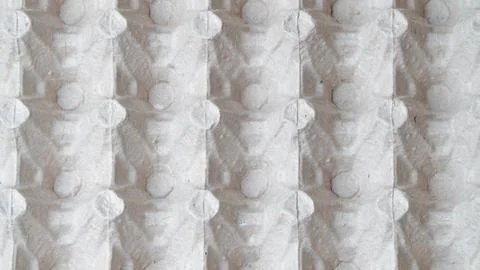 White volumetric texture egg rack white mesh background Stock Photos