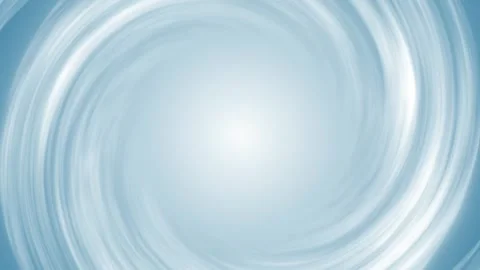 A white vortex with a white glow in the center is spinning on a light blue Stock Footage 254848311