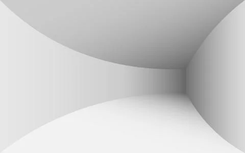 White walkway tunnel texture background Stock Illustration