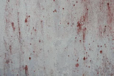White wall background with red stains Stock Photos