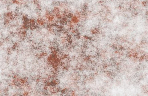 White wall background with reddish brown rust or copper stains. Stock Illustration
